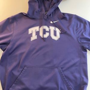 Mens TCU Hoodie Medium